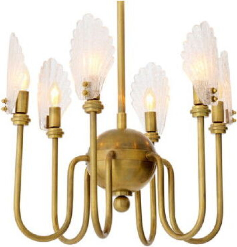 Isabelle takkrone antikk messing