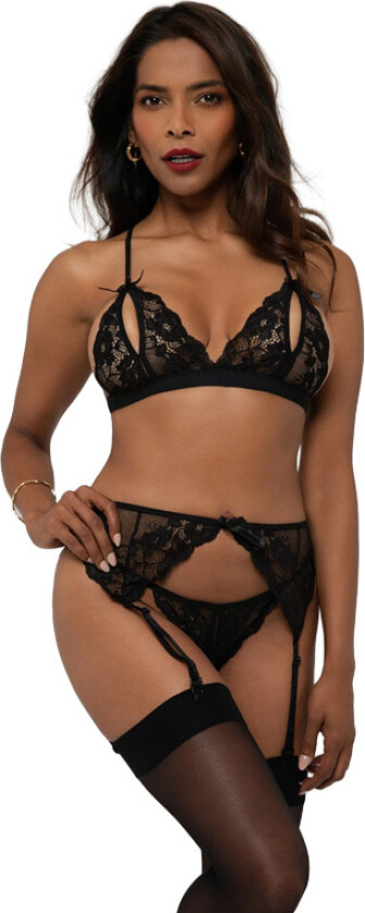 Axelle 3-Piece Bra Set - L/XL