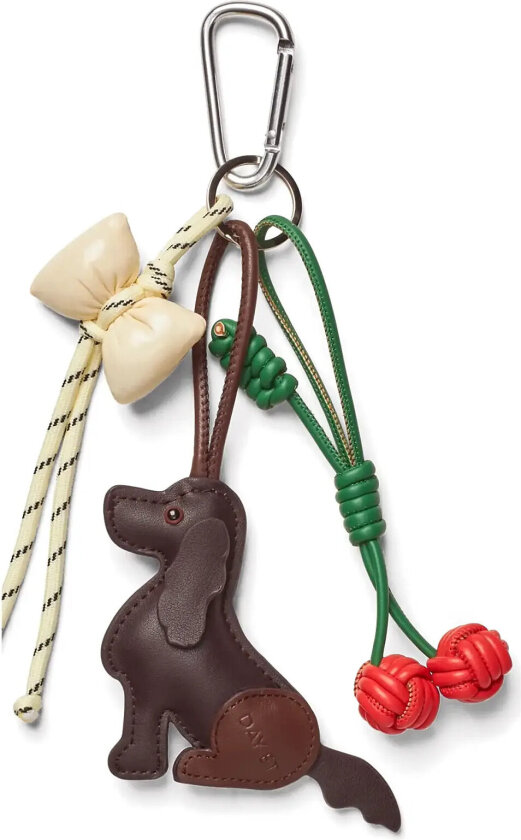 Day Dog Charm - Brown - ONE SIZE