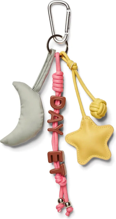 Day Moon And Star Charm - Brown - ONE SIZE