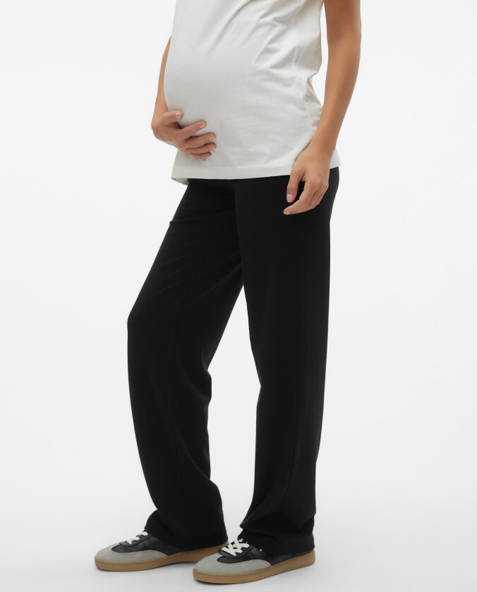 Mlluna Straight Jrs Pants A. - Black - S