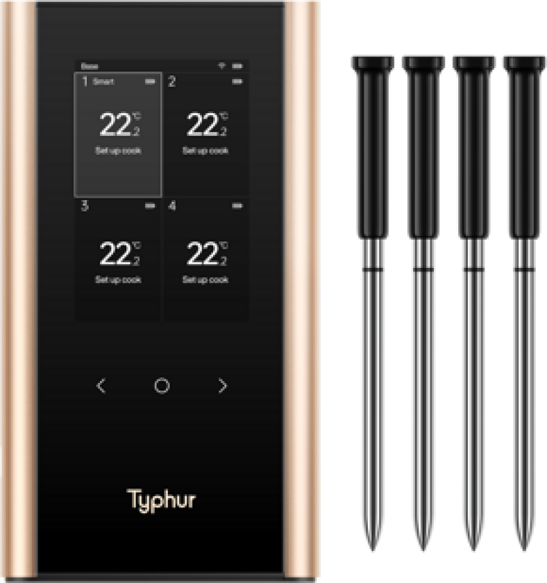 Sync Gold Quad Tilbehør Til Griller