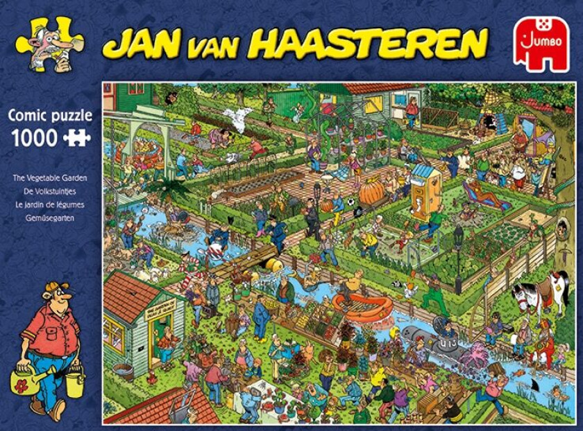 Puzzle Jan van Haasteren - Vegetable garden (1000