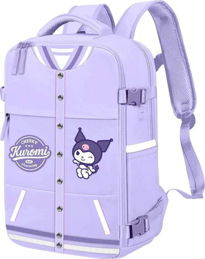 Hello Kitty og venner Kuromi Varsity-ryggsekk 40 cm