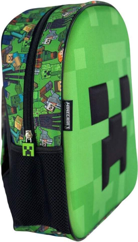 Minecraft Face 3D-ryggsekk 30 cm