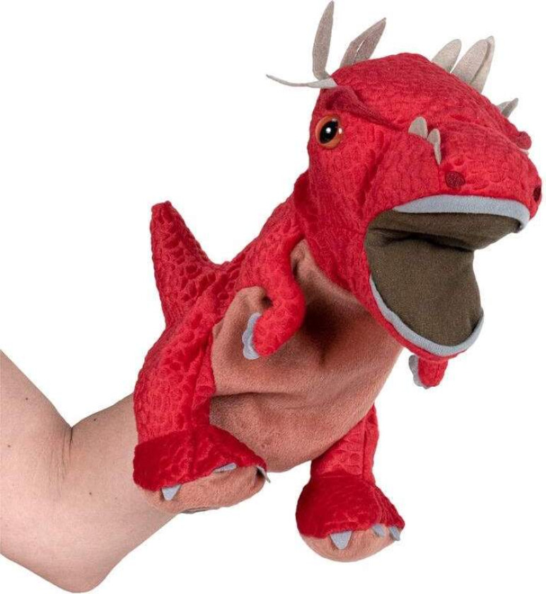 Jurassic World Stygimoloch hånddukke plysjleke 25 cm
