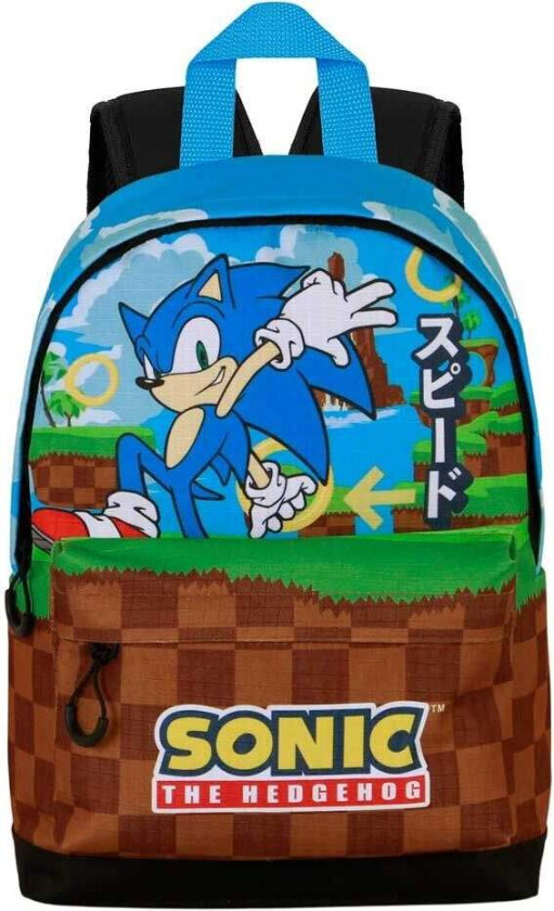 Sonic the Hedgehog Greenhill-ryggsekk 35 cm