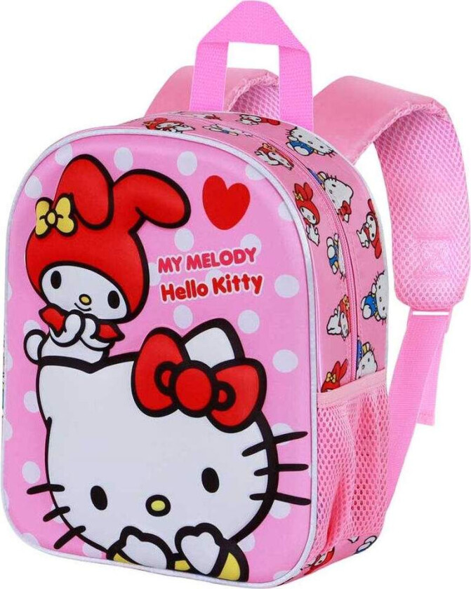 Hello Kitty og venner Nydelig 3D-ryggsekk 30 cm