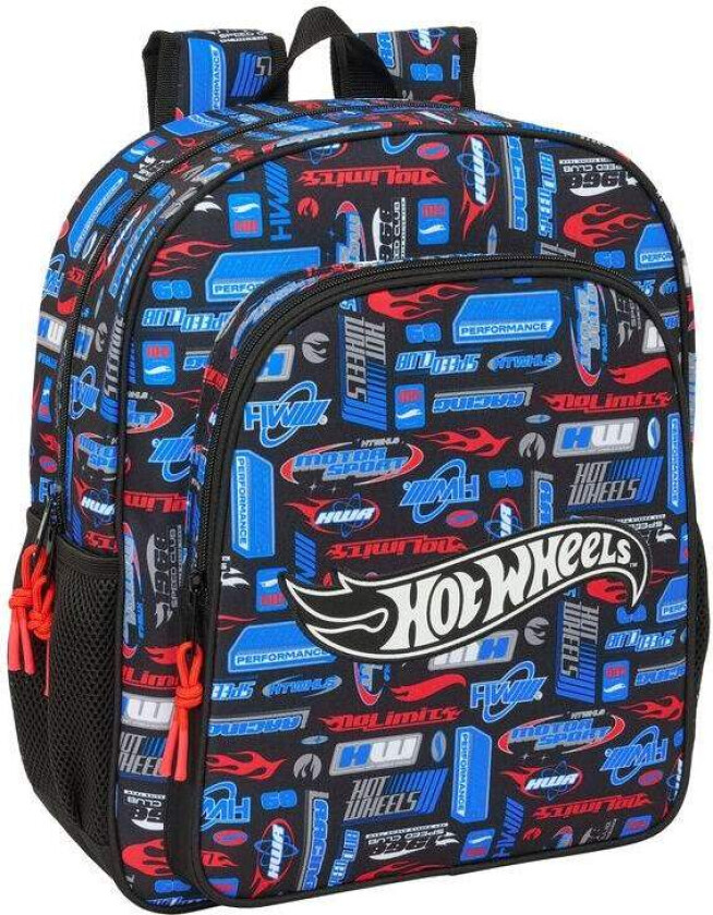 Hot Wheels justerbar ryggsekk 38 cm