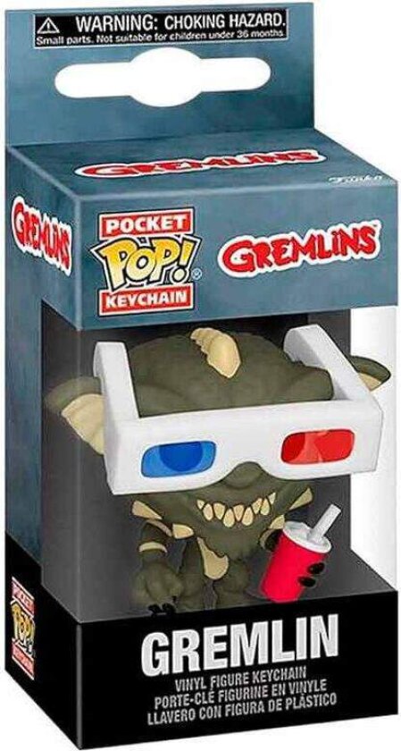 Lomme POP-nøkkelring Gremlins Gremlin med 3D-briller