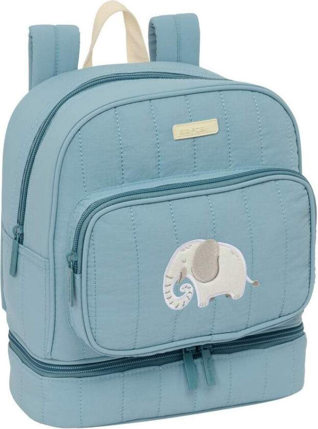 Elefant, justerbar lunsjveske, ryggsekk