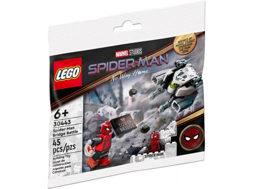 Lego Marvel Spider-Man Spider-Man Bridge Fight (30443)