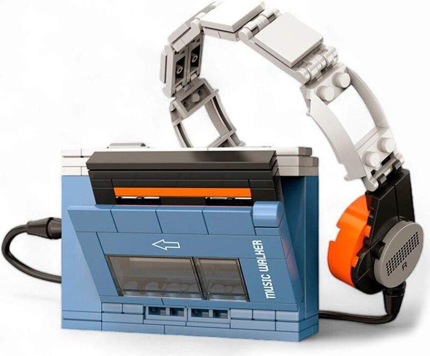Bærbar kassettspiller byggesett 156 deler