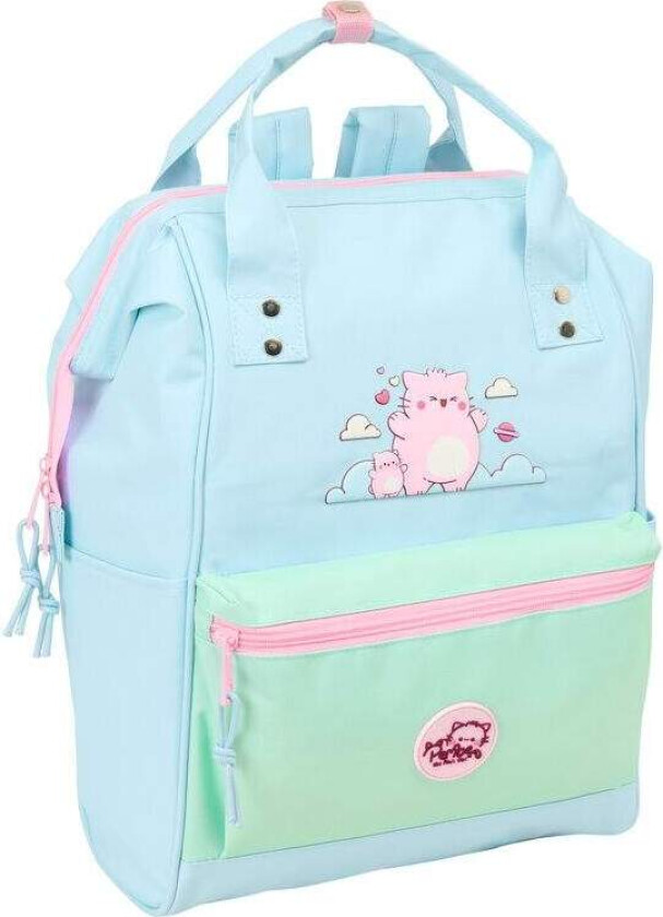 Pembe den rosa katten laptop-ryggsekk 40 cm