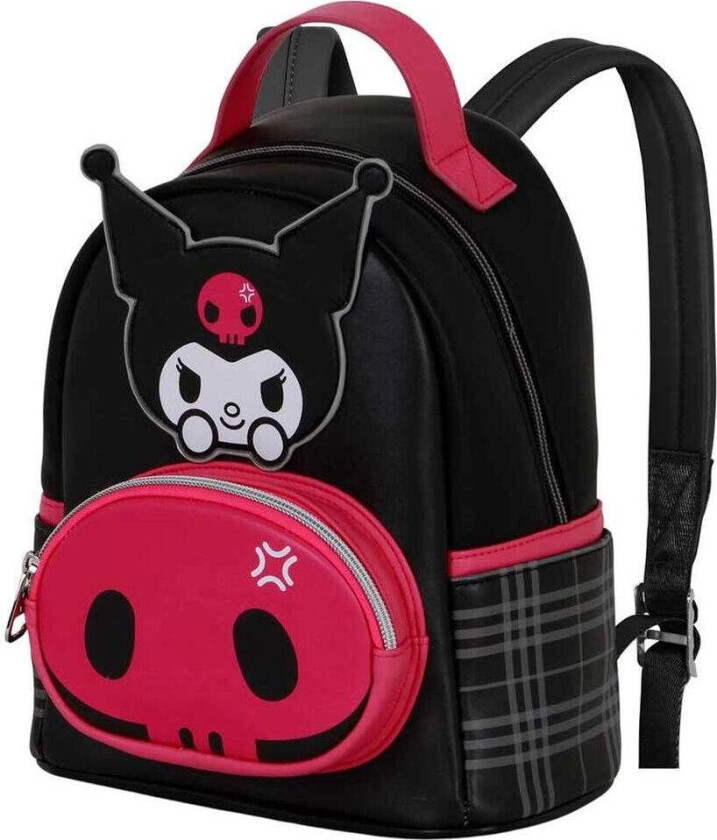 Hello Kitty og venner Kuromi Hodeskalle-ryggsekk 25 cm