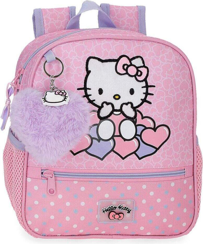 Hello Kitty Hearts 'Dots justerbar ryggsekk 25 cm
