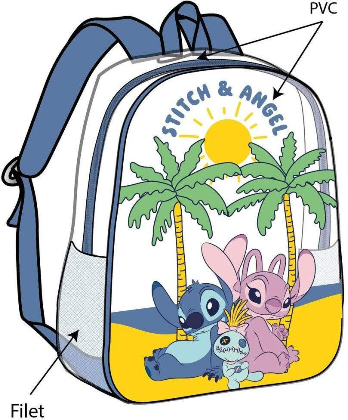 Disney Stitch & Angel-ryggsekk 31 cm