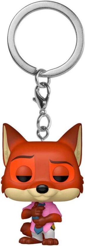 Lomme POP-nøkkelring Disney Zootopia 2 Nick Wilde