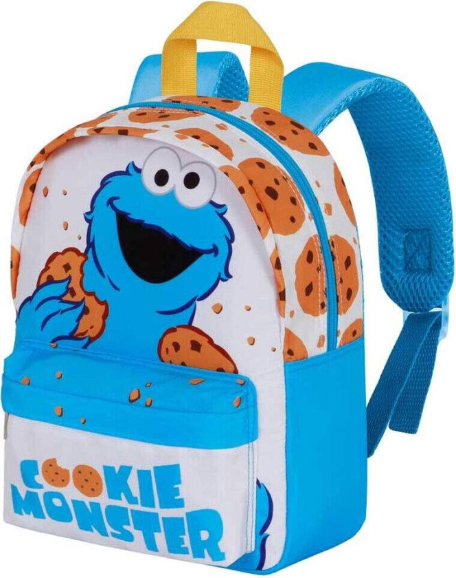 Sesam Street Biscuit Monster-ryggsekk 27 cm