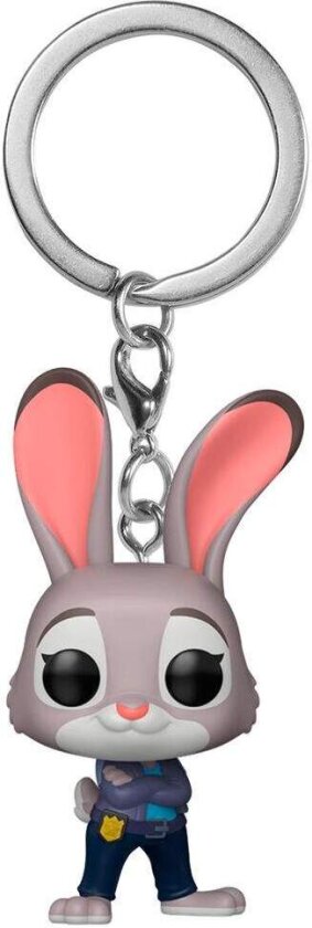 Lomme POP Nøkkelring Disney Zootopia 2 Judy Hopps