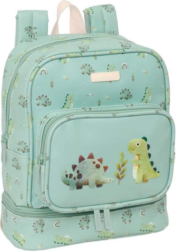 Dinosaurs tilpasningsdyktig lunsjveske-ryggsekk