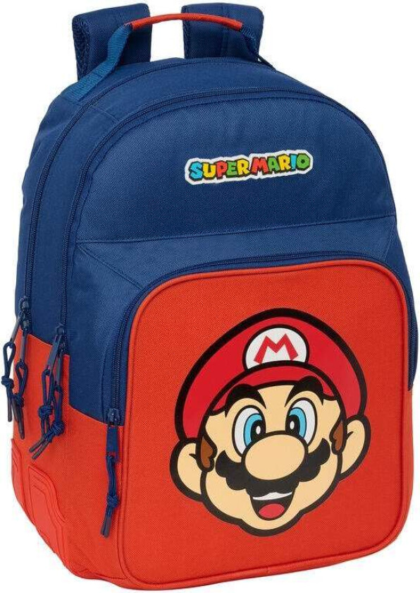 Super Mario Bros Mamma Mia justerbar ryggsekk 42 cm