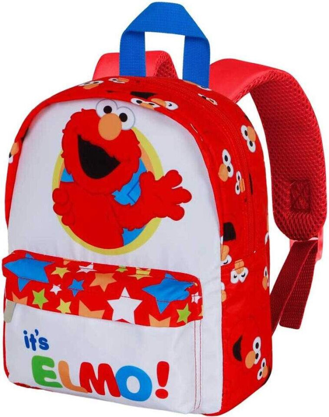 Sesam Street Elmo-ryggsekk 27 cm
