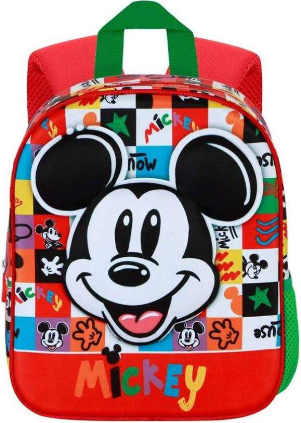 Disney Mickey Mood 3D-ryggsekk 31 cm