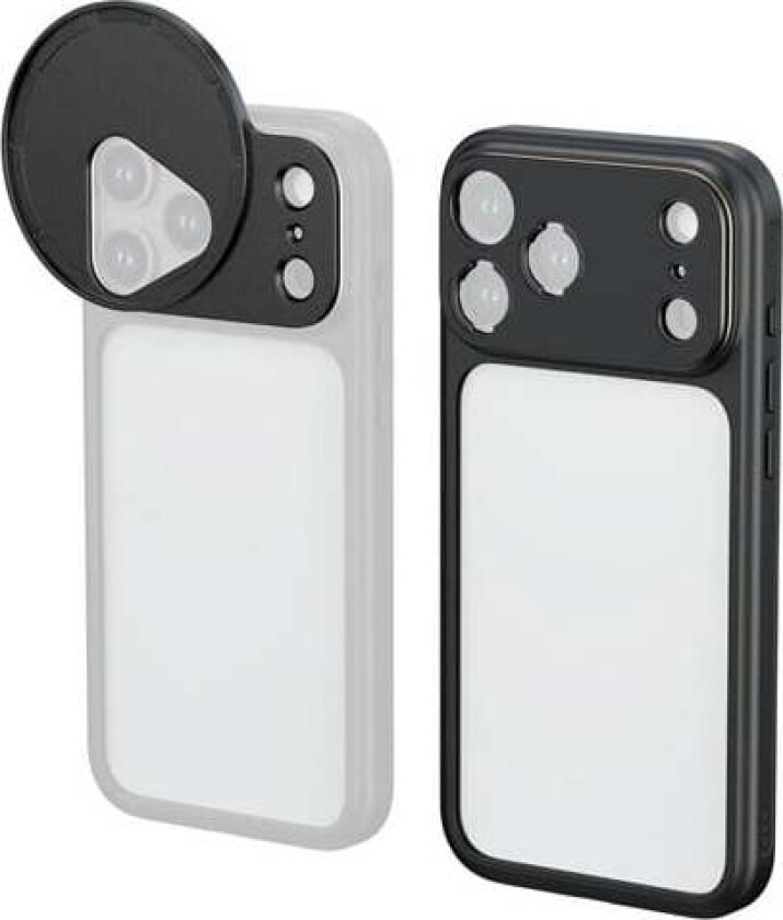 5793 FilMov Lightweight Photography Bumper Case for iPhone 17 Pro Max Black