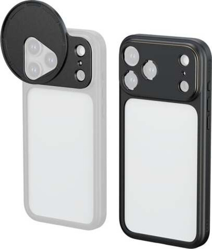 FilMov Lightweight Photography Bumper Case for iPhone 17 Pro Black