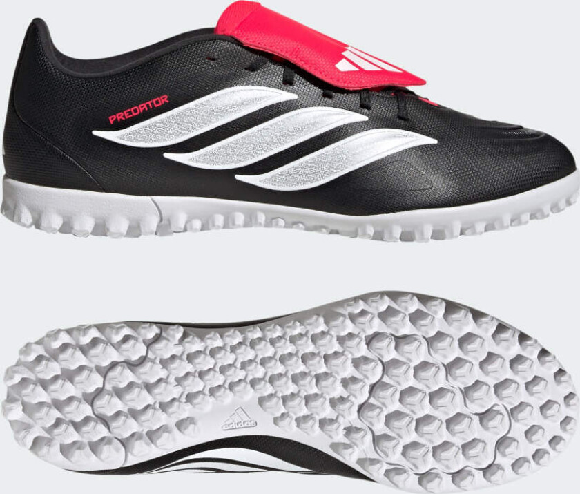 PREDATOR CLUB Fold-Over Tongue Turf Football Shoes
