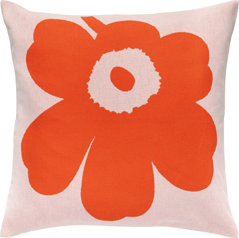 Unikko Putetrekk 50x50 Cm Cm / Orange Red - Pynteputer & Trekk Bomull Rosa - 075376-330