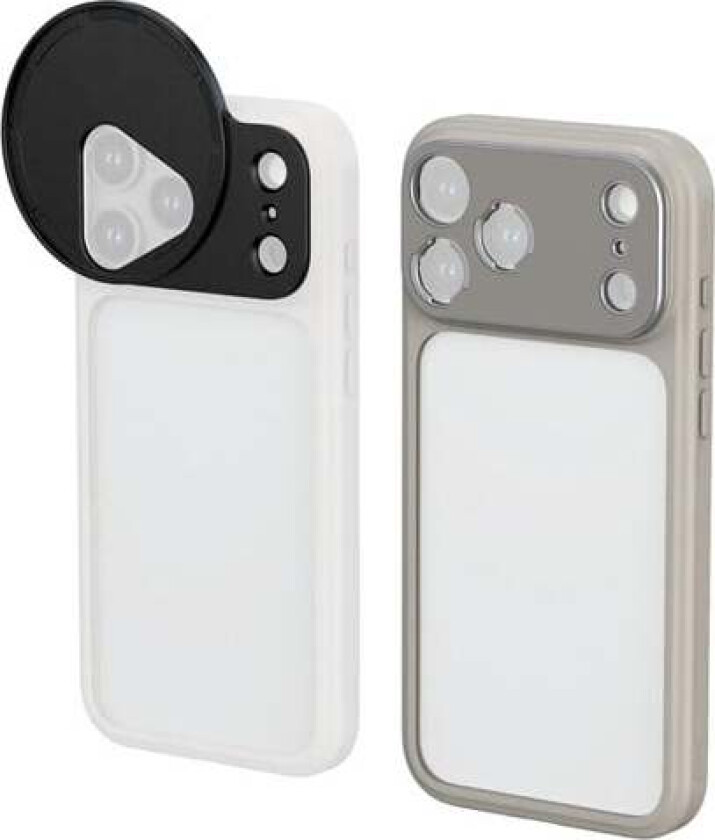 5794 FilMov Lightweight Photography Bumper Case for iPhone 17 Pro Max (Gray)