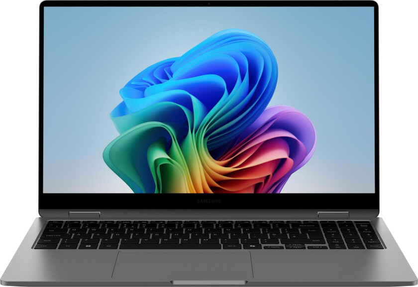 Galaxy Book5 360 Intel Core Ultra 7 256V Laptop 39,6 cm (15.6) Berøringsskærm Fuld HD 16 GB LPDDR5x-SDRAM 1 TB SSD Wi-Fi 7 (802.11be) Windows