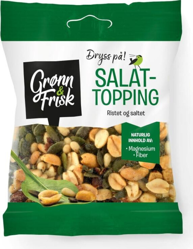 Salattopping Knasende, smakfull topping som gir salaten det lille ekstra.