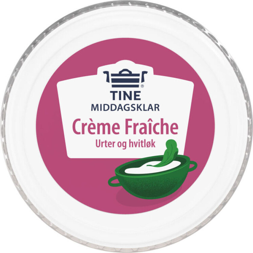 Crème Fraîche ® Crème Fraîche Urter og hvitløk 200g, er et smakfult og allsidig produkt som gjør det enkelt å lage en rekke middagsretter. Perfekt til pizza, pasta kylling og grønnsaker.