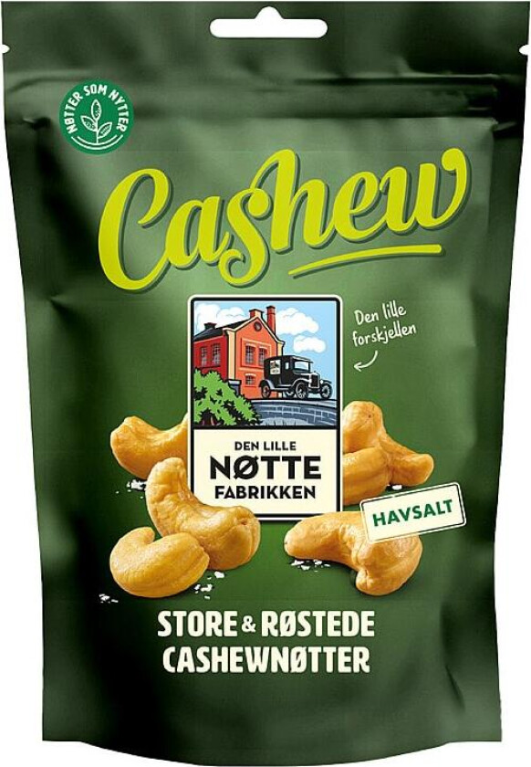 Cashewnøtter Cashewnøtter med havsalt