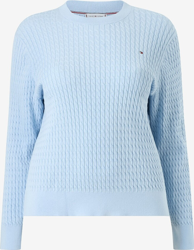 Pullover Crv CO Cable Fine GG Cnk Sweater - Blå