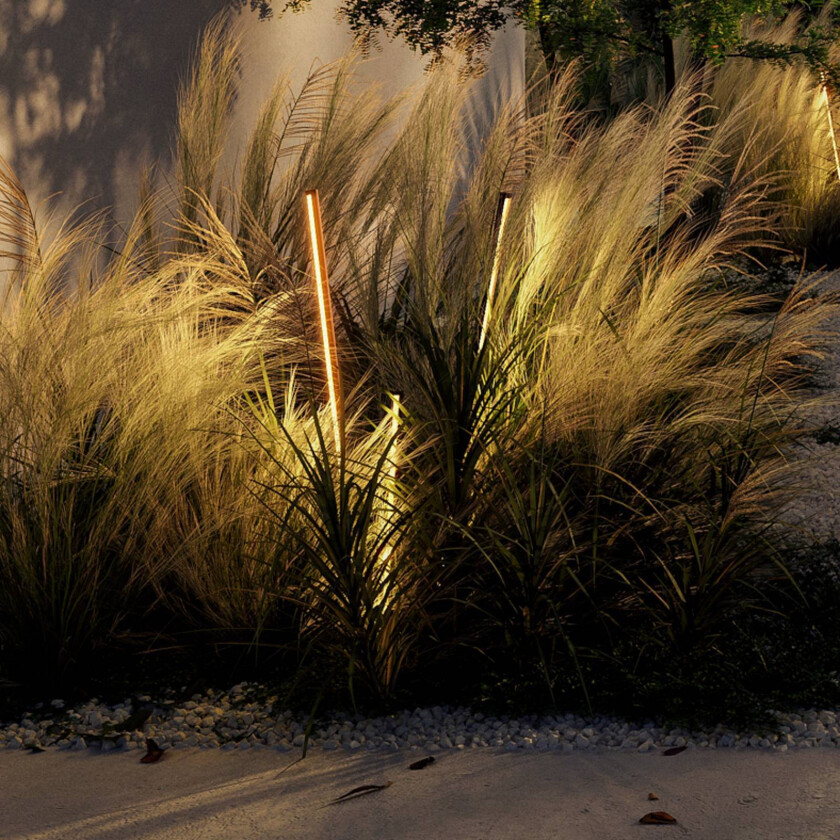 WEVER & DUCÉ LED-lampe med jordspyd Reed 2.0 antrasitt 927 IP65