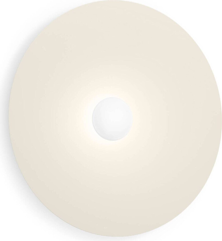 WEVER & DUCRÉ & LED-vegglampe Clea 3.0 beige Ø 70 cm 2700 K