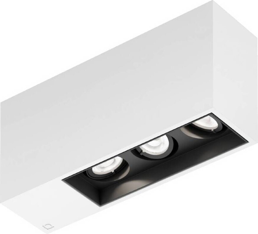 WEVER & DUCRÉ Downlight Plano petit 3.0 hvit/svart 927 dim