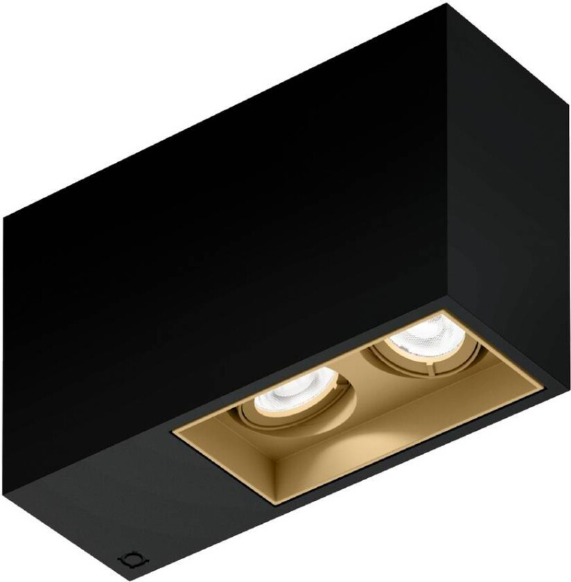 WEVER & DUCRÉ Downlight Planopetit 2.0 svart/beige 927 dimbar