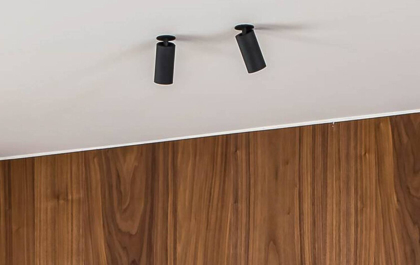 WEVER & DUCRÉ LED innfelt spot Ceno 1.0 bronse 927 bladfjær