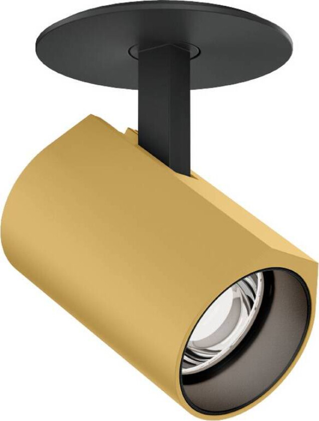 WEVER & DUCRÉ LED innfelt spot Ceno 1.0 gull/svart 927 Blattf.