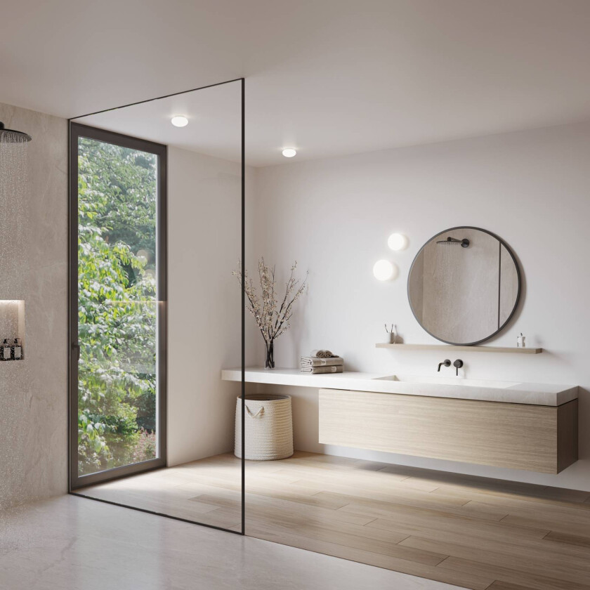 WEVER & DUCRÉ LED-taklampe Perlez 1.0 Ø 13 cm IP44 2700 K