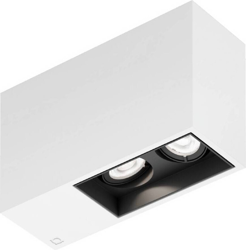 WEVER & DUCRÉ Downlight Plano petit 2.0 hvit/svart 927 dimbar