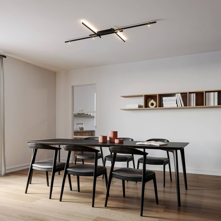 WEVER & DUCRÉ LED-pære Trace Grid 2.0 svart/beige 927