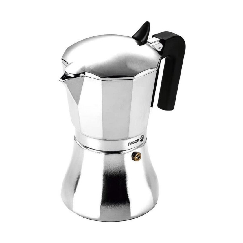 Italiensk kaffekanne Fagor aluminium 6 kopper