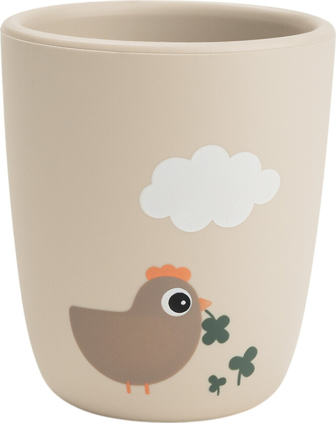 Mini Kopp - Silikon - Tiny Farm - Sand - - OneSize - Kopp