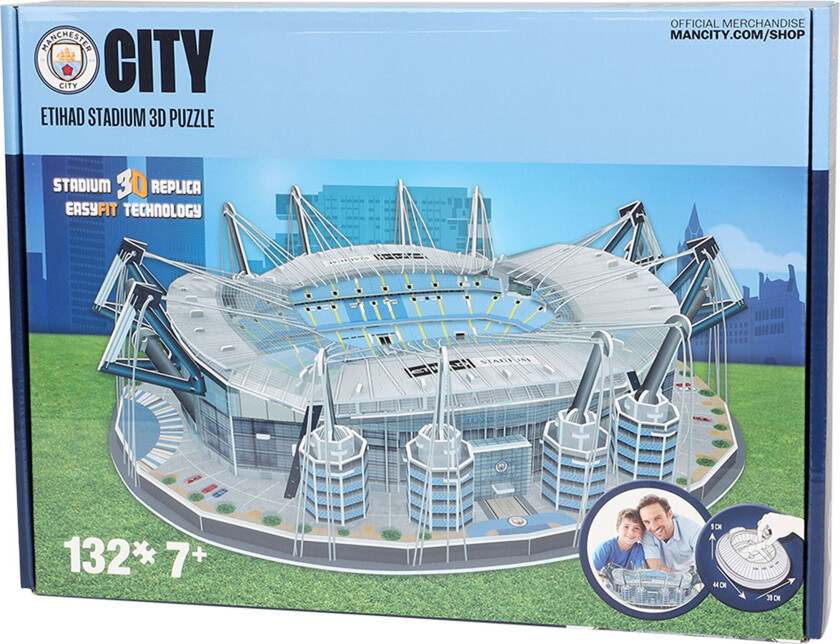 3D-puslespill Stadium Manchester City